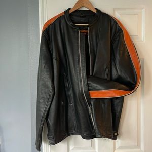 Men’s Leather Mororcycle Jacket
